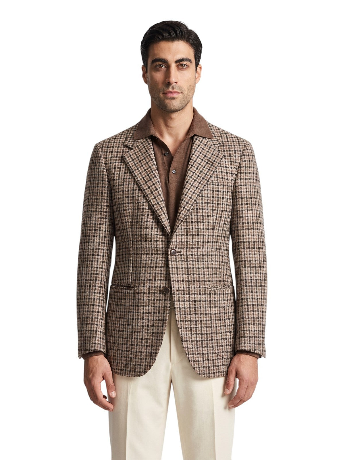 Sartoria DALCUORE NAPOLI Hand-Sewn Jacket Sport Coat Wool Cashmere 36 US / 46 EU