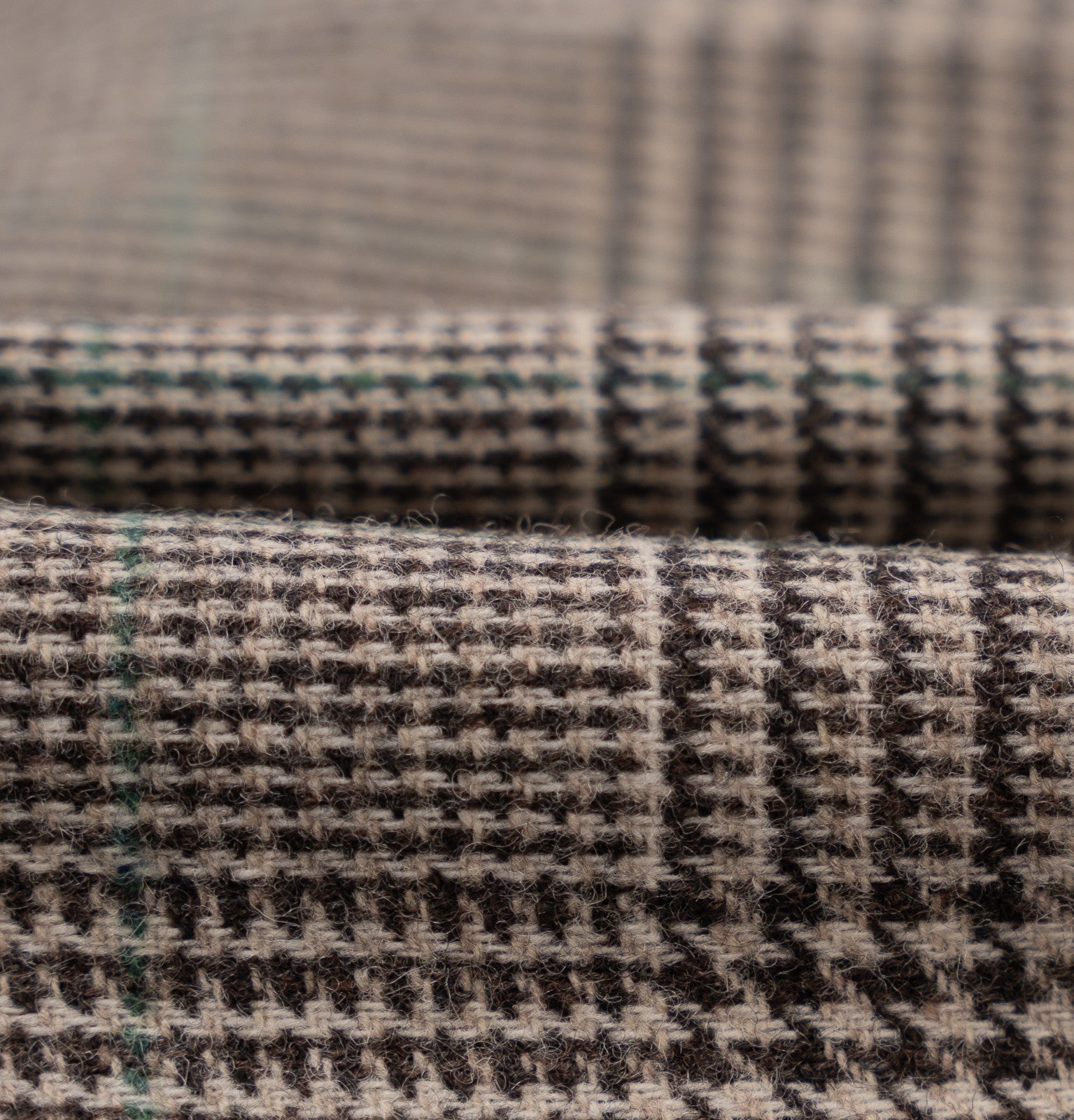 Sartoria DALCUORE NAPOLI Total Hand-Sewn Jacket Sport Coat Flannel Wool Brown