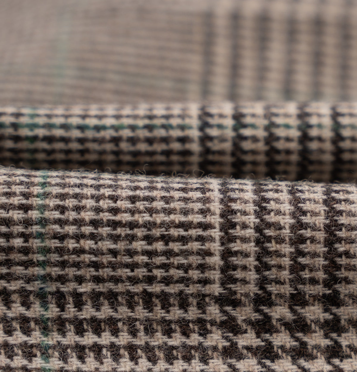 Sartoria DALCUORE NAPOLI Total Hand-Sewn Jacket Sport Coat Flannel Wool Brown