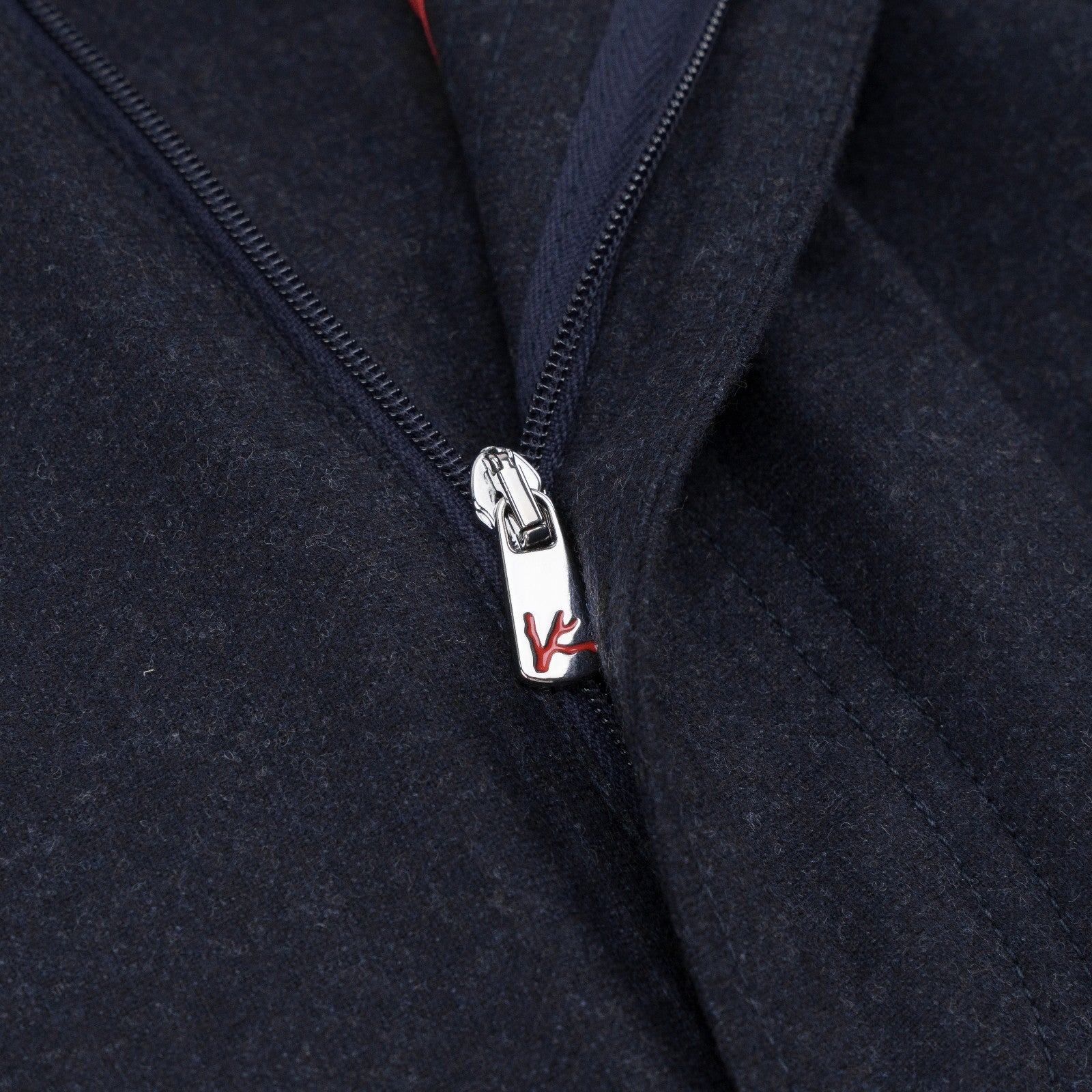 1100$ ISAIA NAPOLI Blue Navy 5 Pockets Pant Wool - Cashmere Slim 42 US / 58 EU