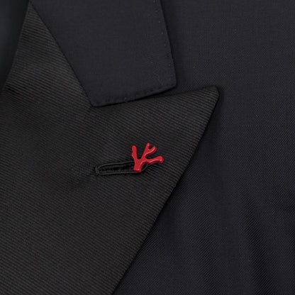 $7450 ISAIA "Sanita" Blue Midnight Tuxedo Suit Wool Aquaspider 42 US / 52 EU 8C