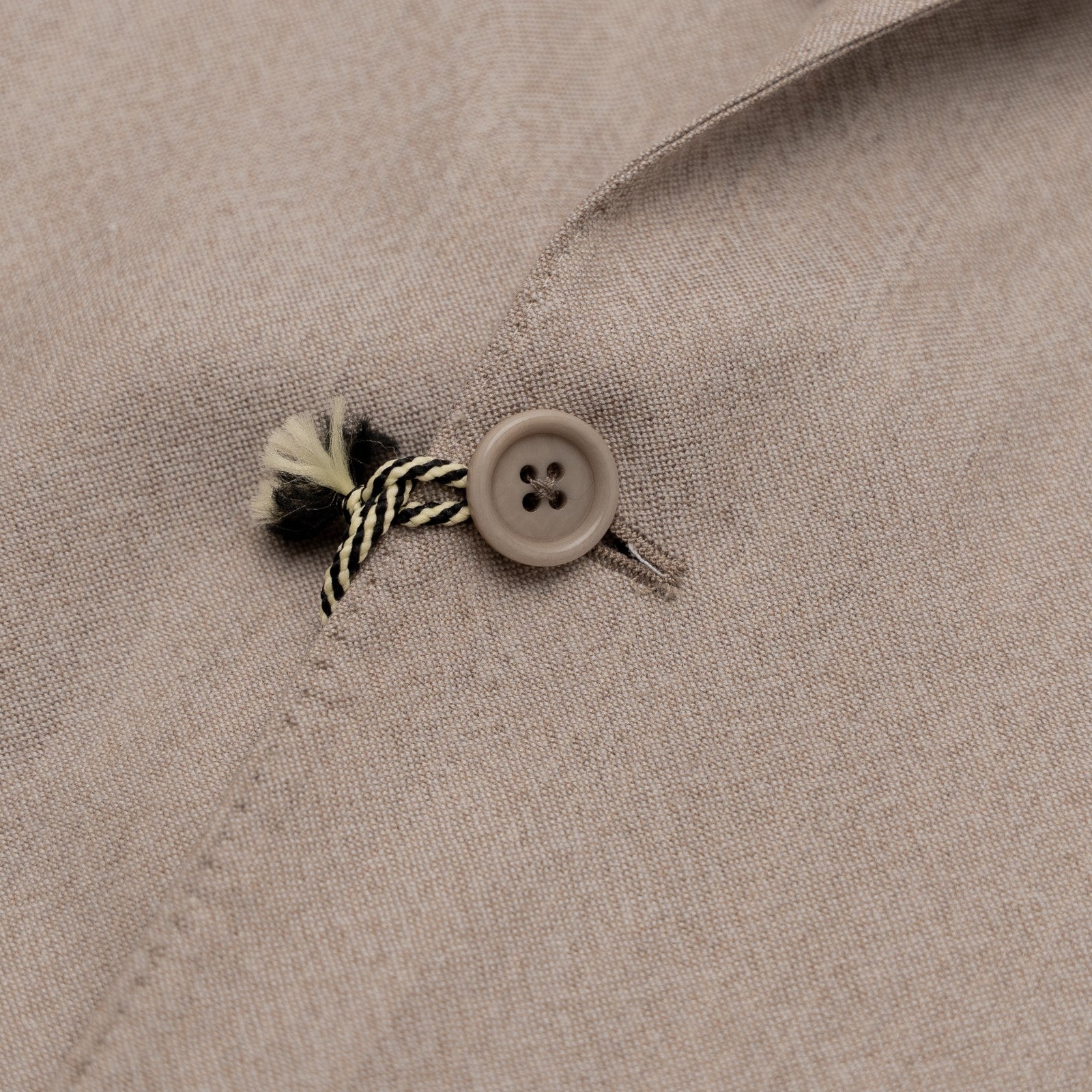 3200$ SARTORIO KITON NAPOLI Sand Jacket Sport Coat Cashmere 36 US  / 46 EU  8R