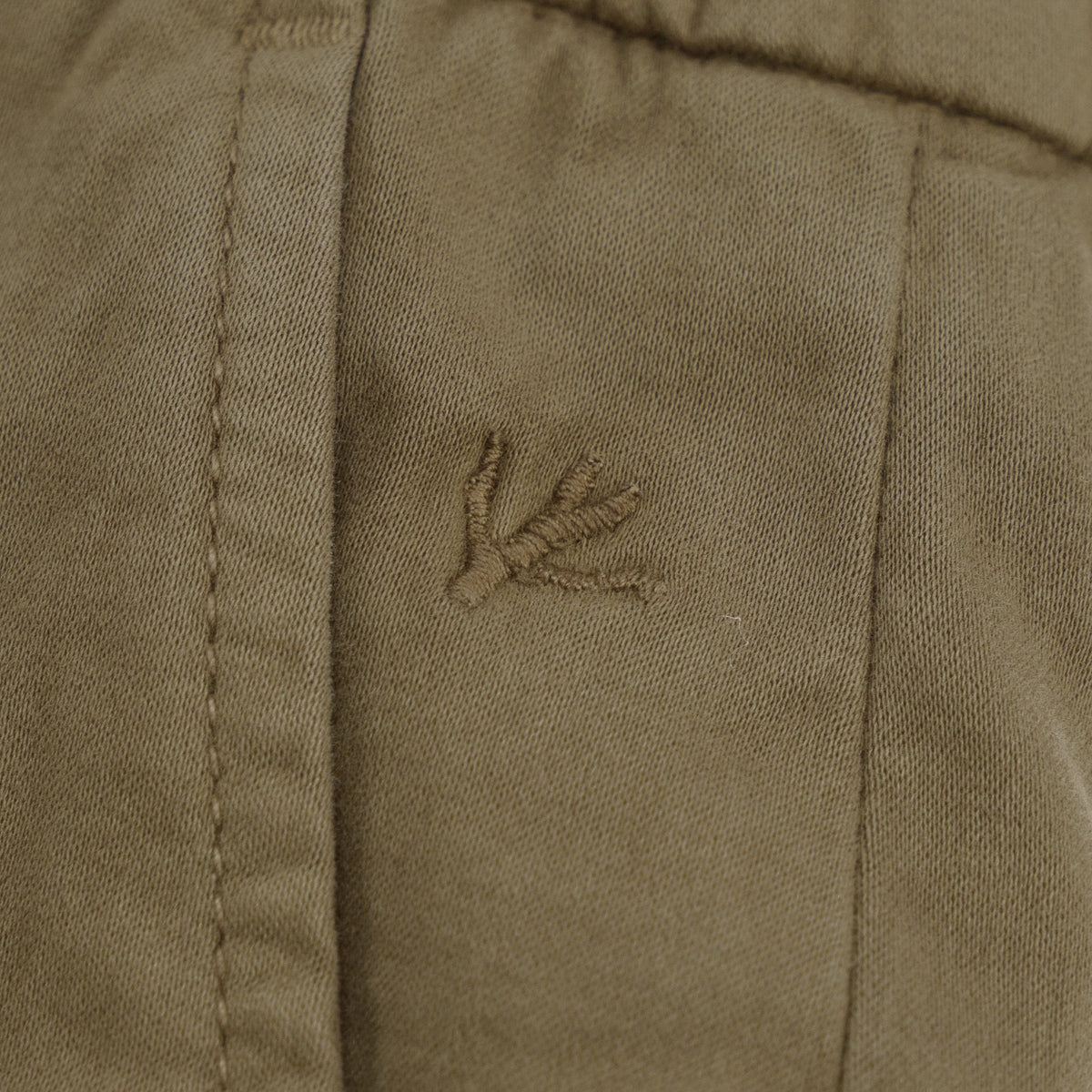 1250$ ISAIA NAPOLI Brown Drawstring Tapered Pant Cotton - Cashmere 42 US / 58 EU