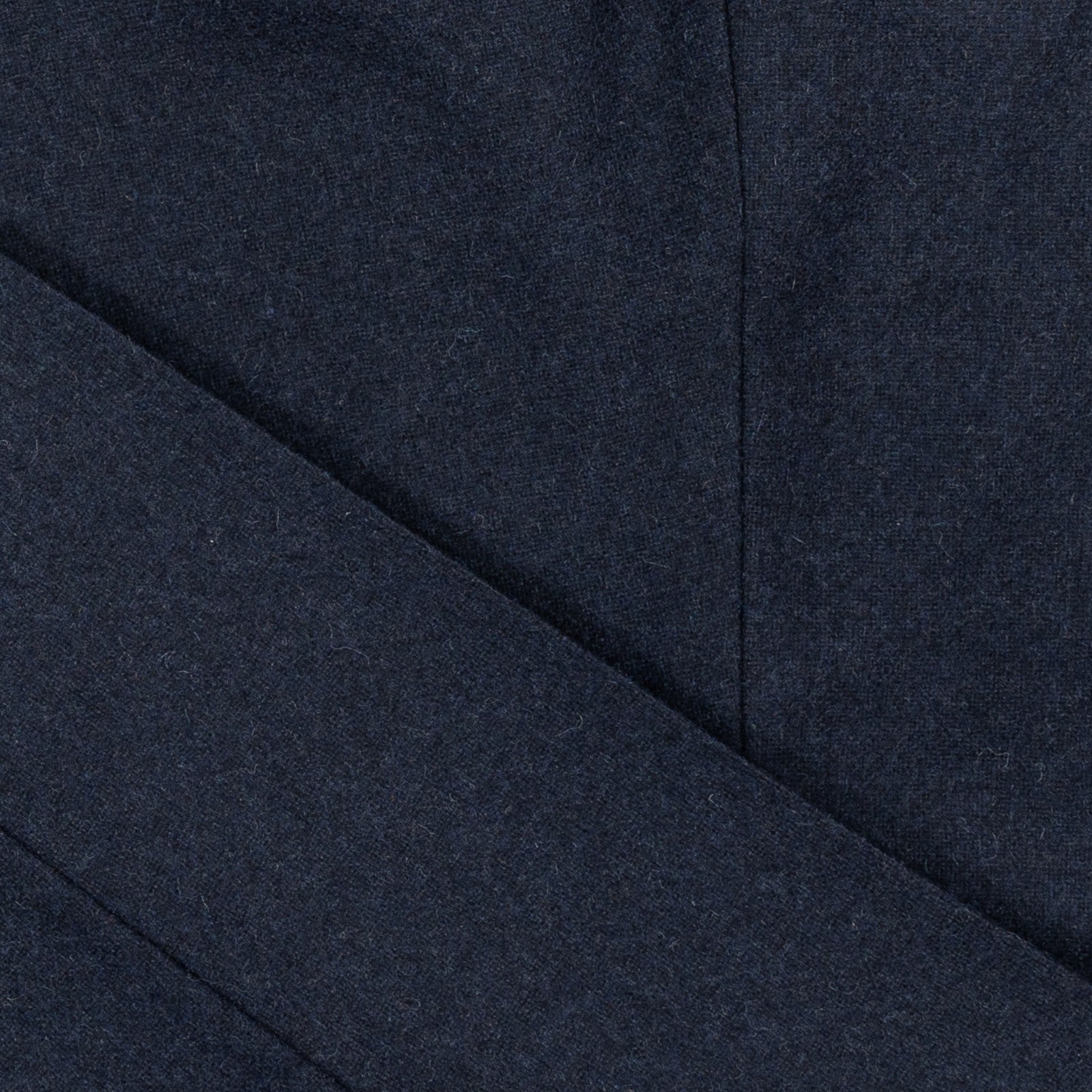 670$ RUBINACCI NAPOLI "Luca" Blue Navy  Pant Flannel Wool  40 US / 56 EU