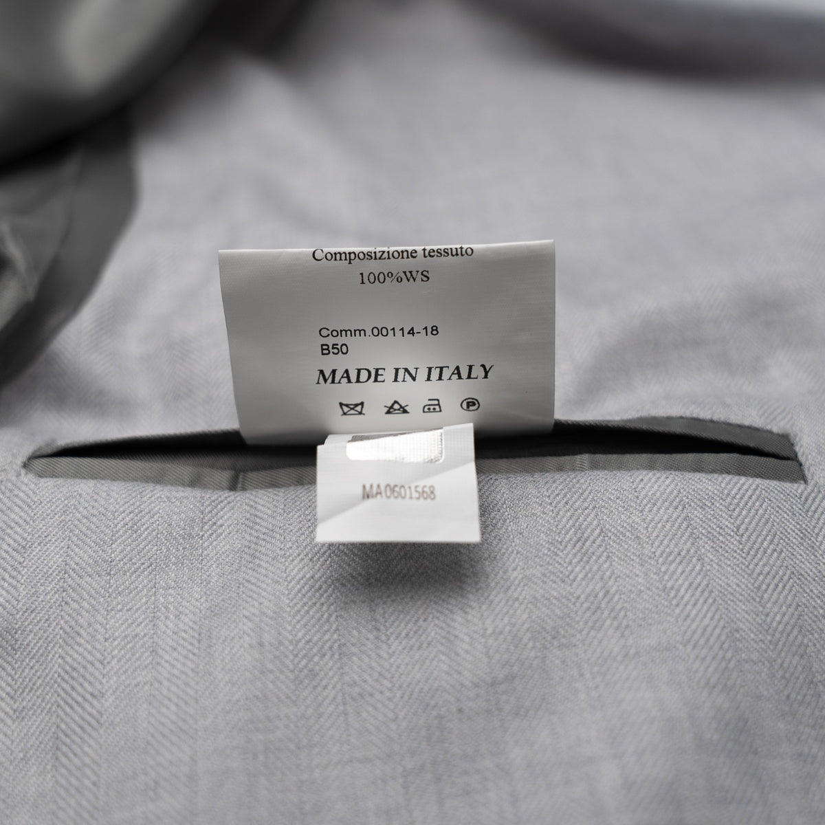 $3450 LUIGI BORRELLI NAPOLI Gray Jacket Sport Coat 100% Cashmere 36 US / 46 EU