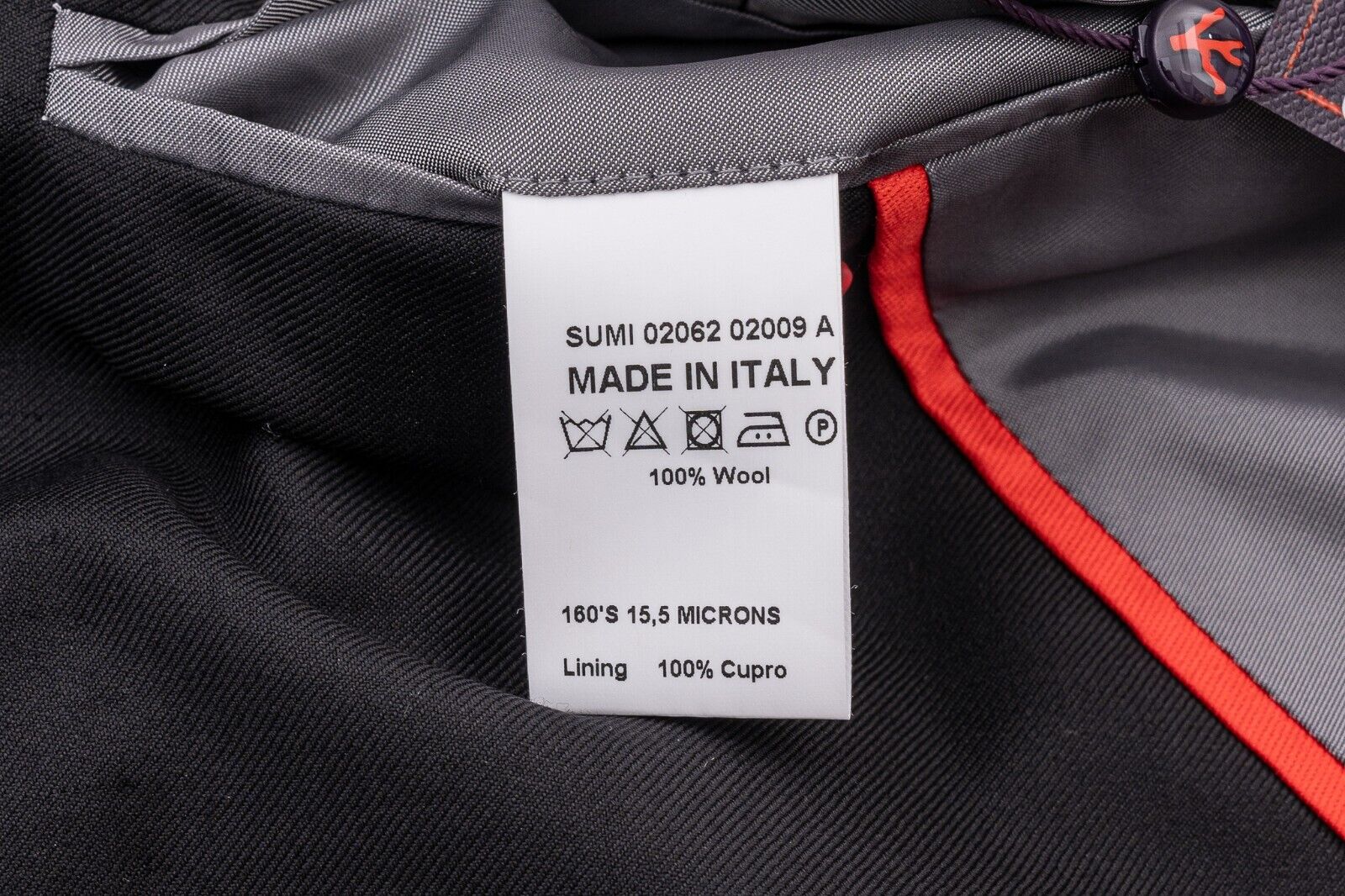 $6500 ISAIA NAPOLI Blak Hand-Sewn Suit Wool 160's 15,5 Microns 42 US / 52 EU  7R