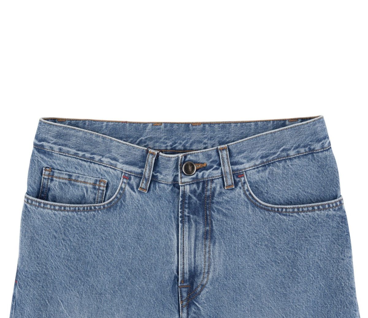 795$ ISAIA NAPOLI Light Blue Denim Jeans 5 Pocket Pant 100% Cotton 30 US / 46 EU