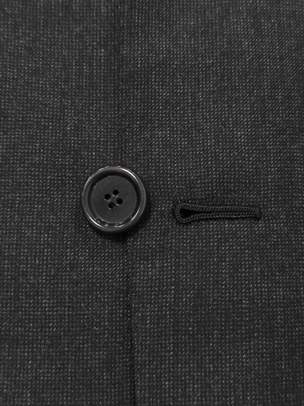 $4490 FRANCK NAMANI by CESARE ATTOLINI Gray Suit Fine Wool 150's 44 US / 54 EU
