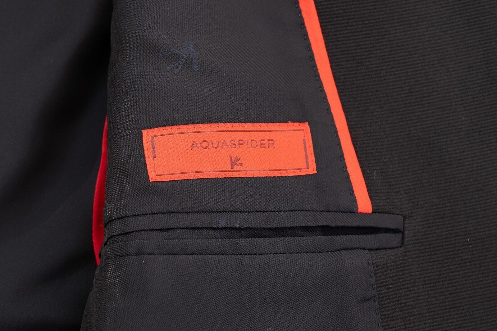 $7120 ISAIA Sanita "Aquaspider" Blue Navy Tuxedo Suit Wool 40 US / 50 EU 8C
