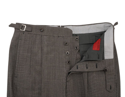 Sartoria DALCUORE NAPOLI Hand-Sewn Suit Double Breasted Wool Gray 38 US 48 EU