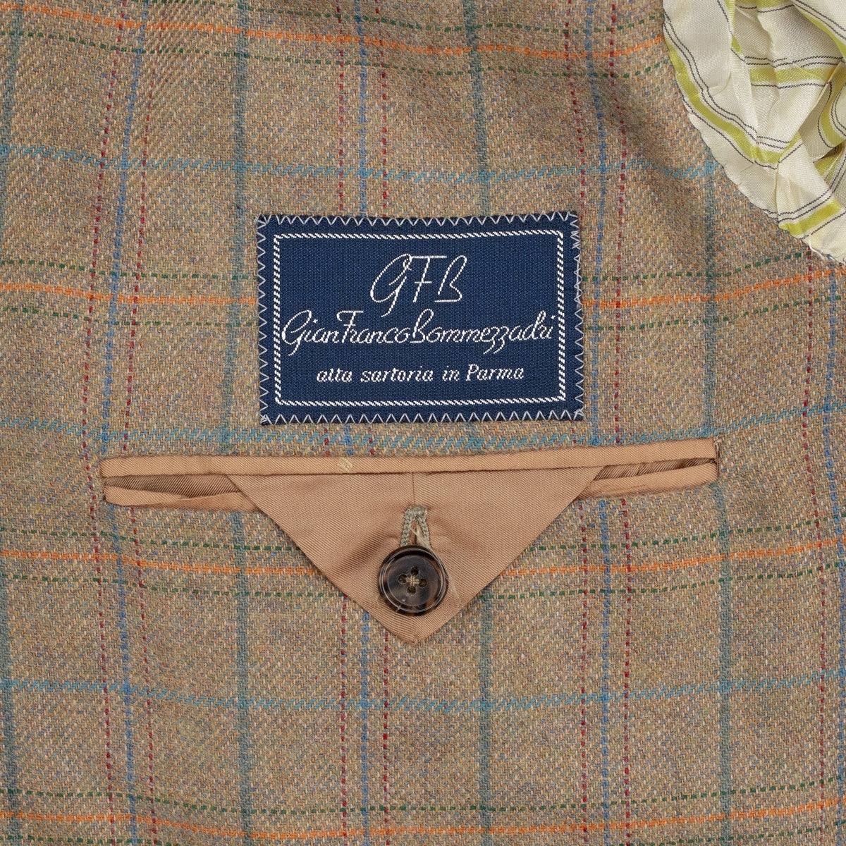 1650$ BONMEZZADRI by CARUSO Jacket Sport Coat 100% Cashmere Beige 40 US / 50 IT