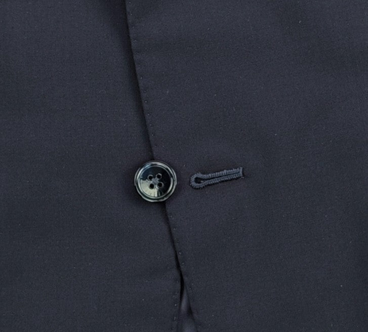 $6500 ISAIA NAPOLI "Comfort" Blue Navy Hand-Sewn Suit Wool  46 US / 56 EU  7R