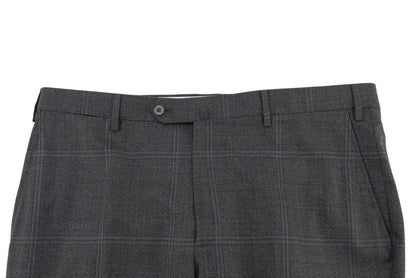 $6600 ISAIA NAPOLI "Marechiaro" Gray Suit Fine Wool 4 Season 46 US / 56 EU 7R