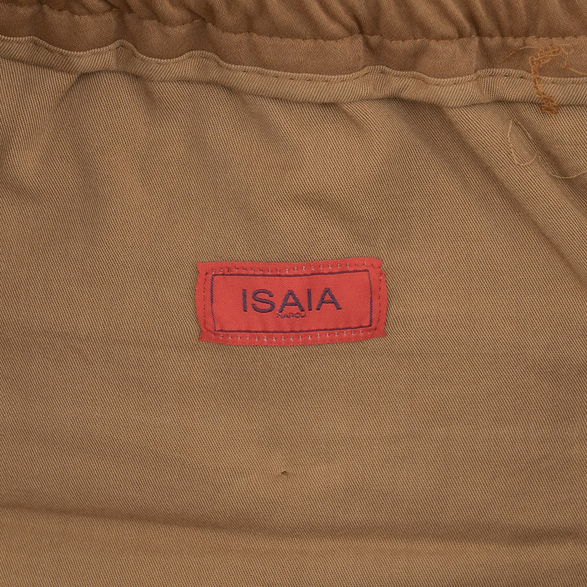 1250$ ISAIA Rust Drawstring Pant Cotton - Cashmere Slim Tapered Fit 38 US /54 IT