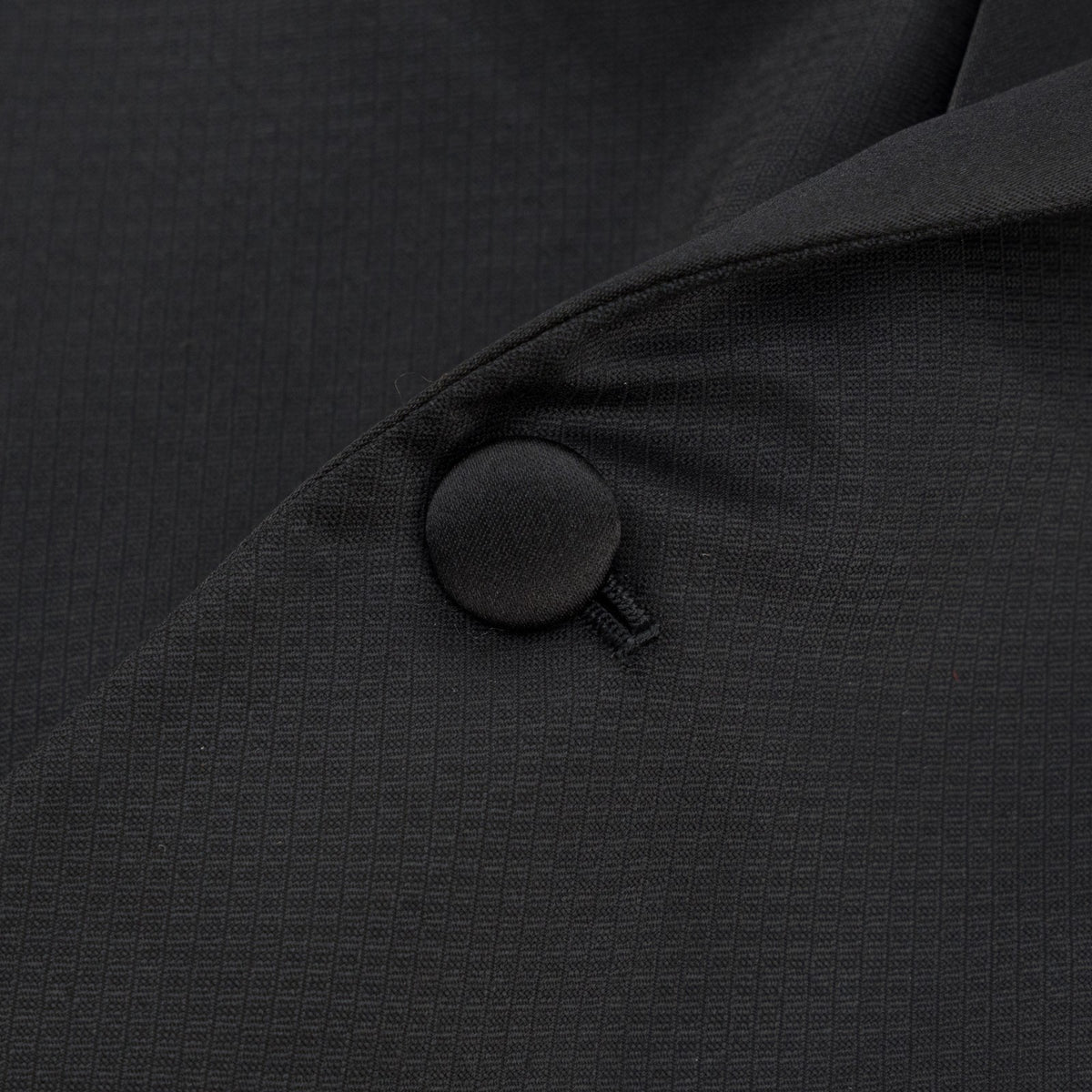 $7120 ISAIA NAPOLI "Gregorio" Black Tuxedo Suit Fine Wool 44 US / 54 EU 8C