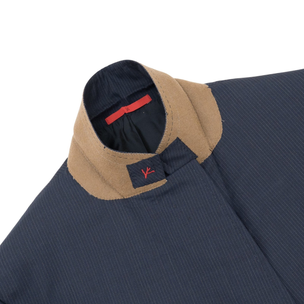 $6850 ISAIA NAPOLI "Capri" Blue Suit Extrafine Wool / Silk 46 US / 56 EU 7R