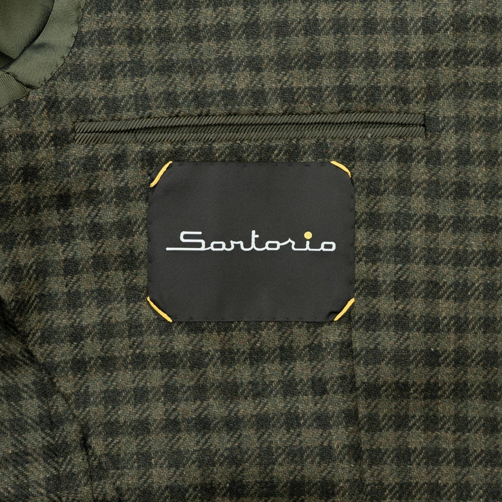 1800$ SARTORIO KITON NAPOLI Green Jacket Sport Coat Wool 40 US / 50 EU  9R