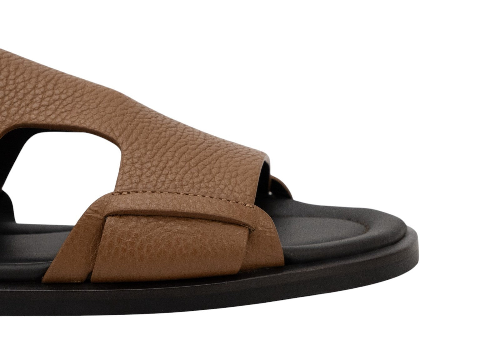 970$ GIORGIO ARMANI Sandals Shoes SlingBack Grain Leather 8 UK / 9 US / 42 IT