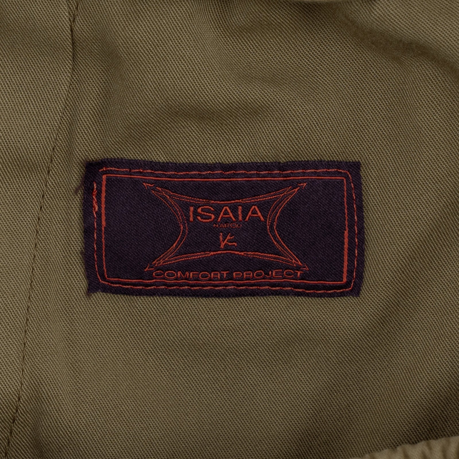 1250$ ISAIA NAPOLI Brown Drawstring Tapered Pant Cotton - Cashmere 42 US / 58 EU