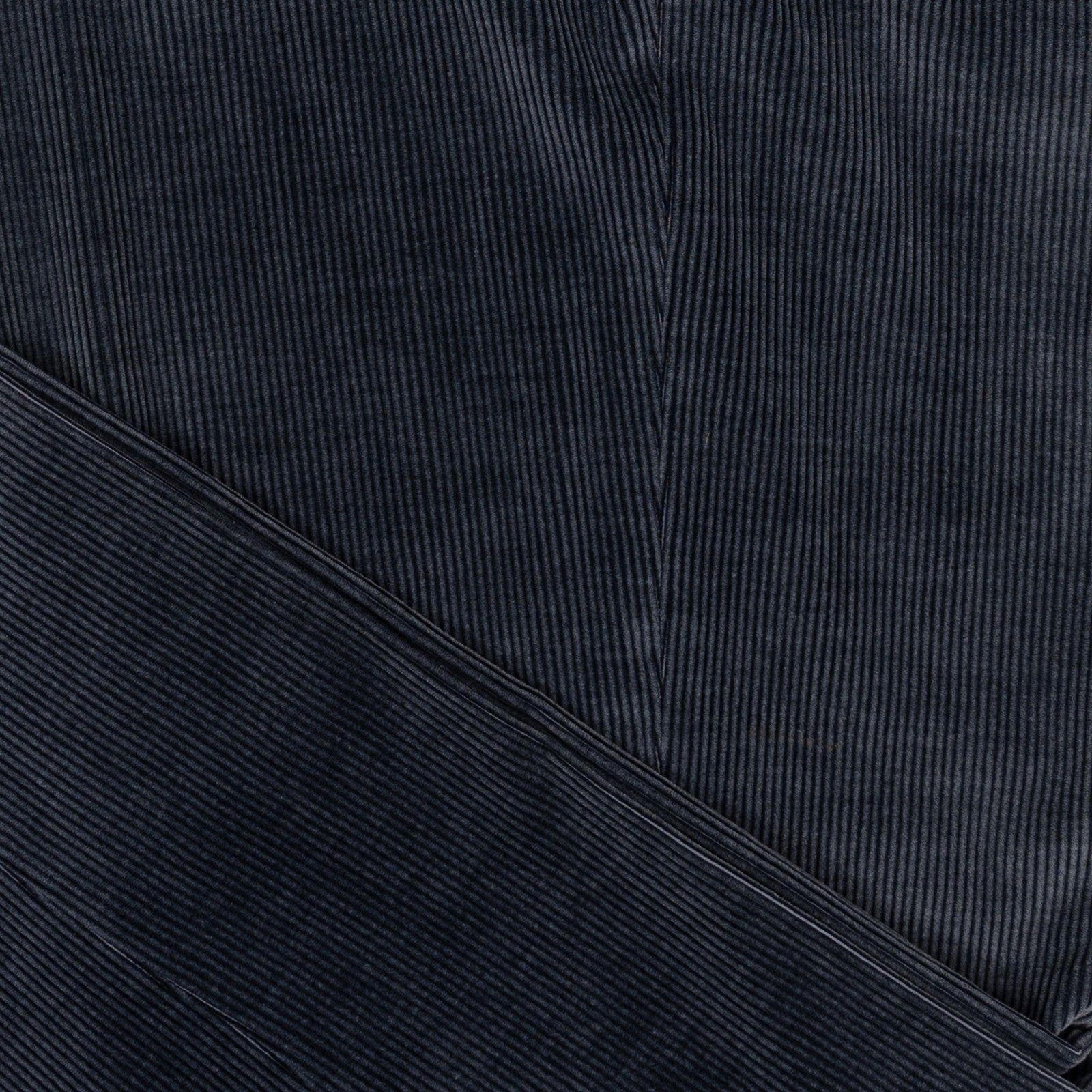 625$ RUBINACCI NAPOLI "Luca" Gray Ice Cotton Corduroy Trouser Pant