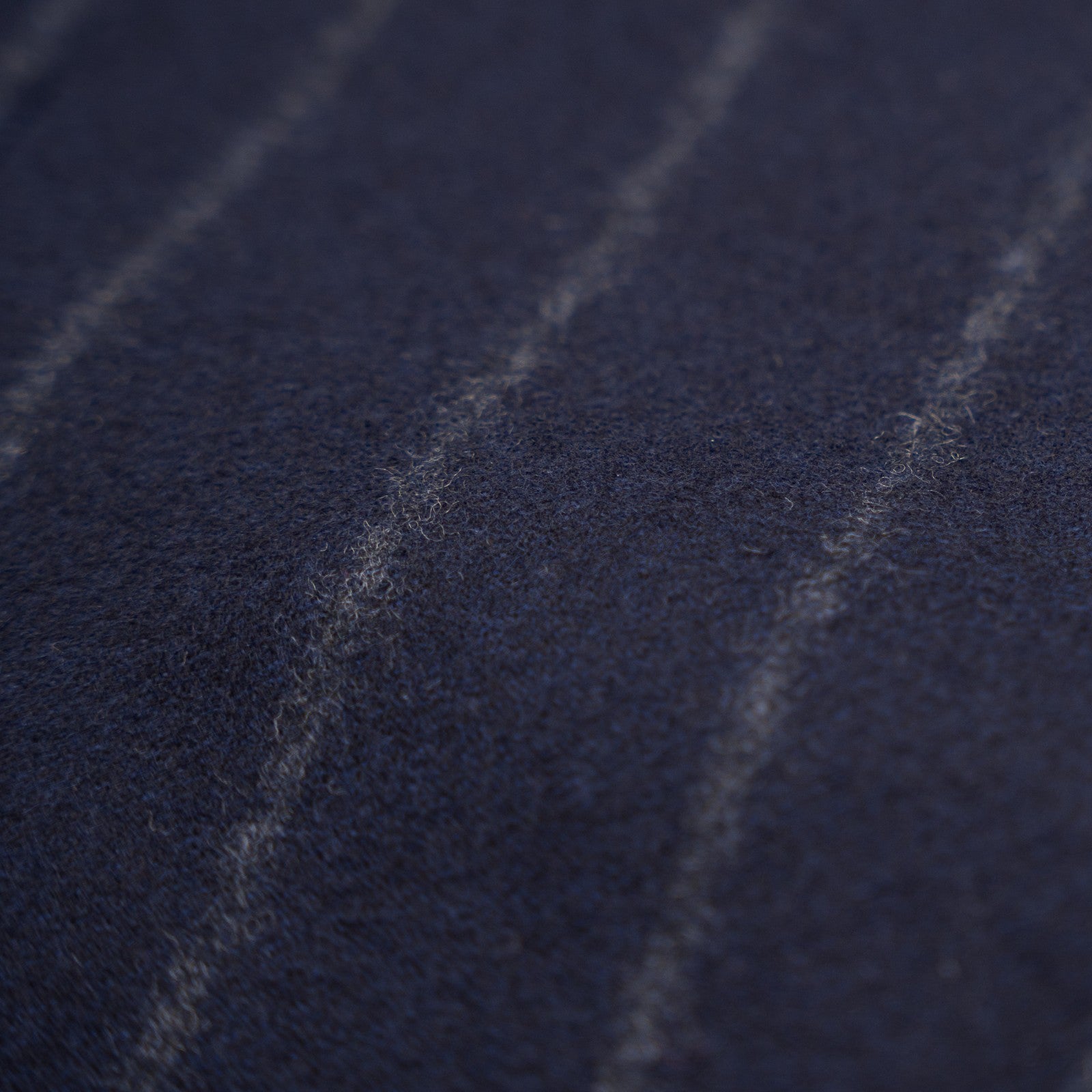 Sartoria DALCUORE NAPOLI Total Hand-Sewn Suit Flannel Wool Blue 40 US / 50 EU