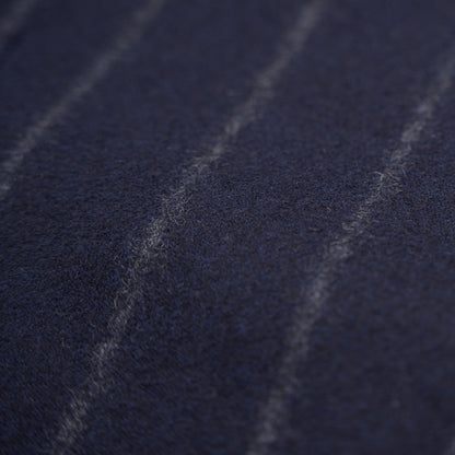 Sartoria DALCUORE NAPOLI Total Hand-Sewn Suit Flannel Wool Blue 40 US / 50 EU