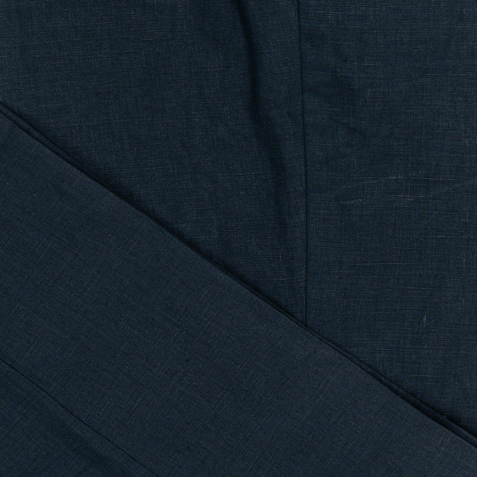 670$ RUBINACCI NAPOLI Dark Blue 100% Linen Dress Pant 30 US / 46 EU