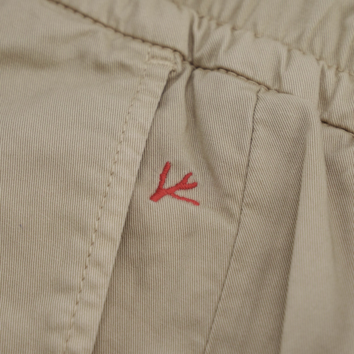 850$ ISAIA NAPOLI Beige Sand Drawstring Short Pant Cotton 40 US / 56 EU