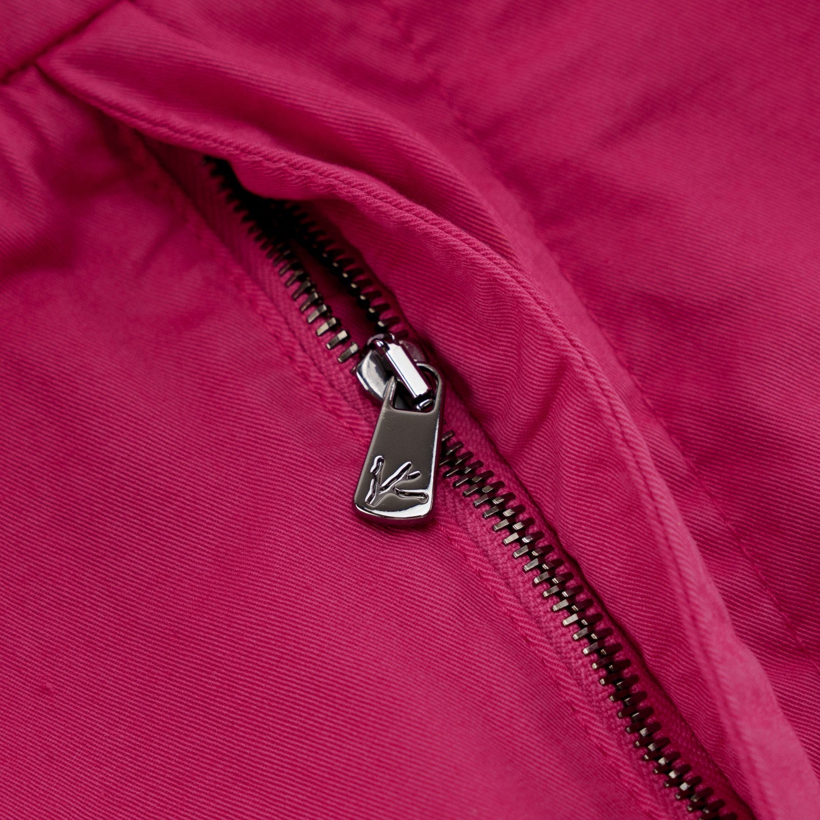 1100$ ISAIA NAPOLI Magenta Drawstring Trouser Pant Cotton 36 US / 52 EU