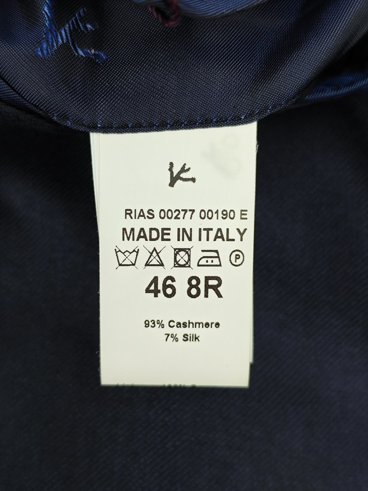 $6120 ISAIA "Capri" Aquacashmere - Silk Blue Jacket Sport Coat 36 US / 46 EU 8R