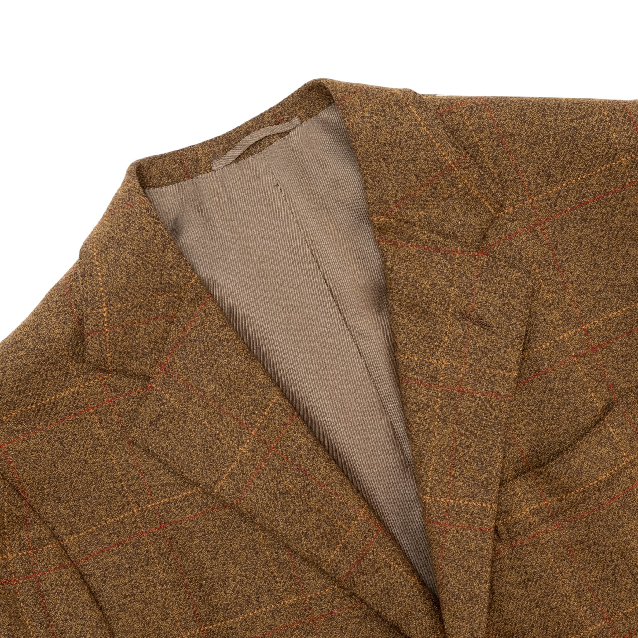 CESARE ATTOLINI NAPOLI Brown Jacket Sport Coat 100% Cashmere 42 US / 52 IT
