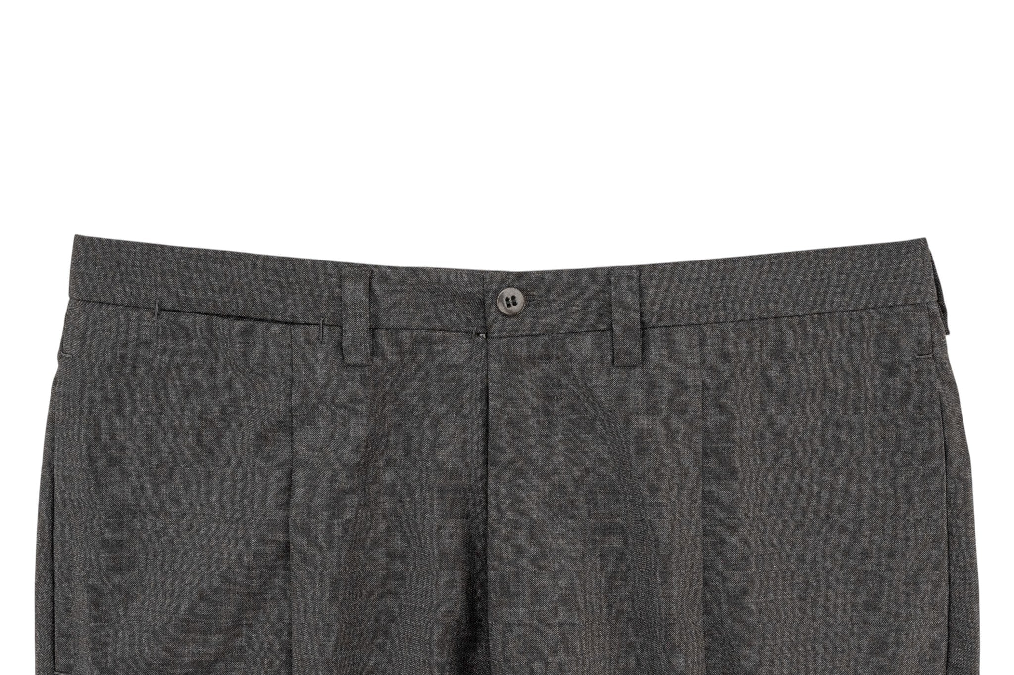 CESARE ATTOLINI NAPOLI Total Hand-Sewn Suit Gray Wool 120's 42 US / 52 IT