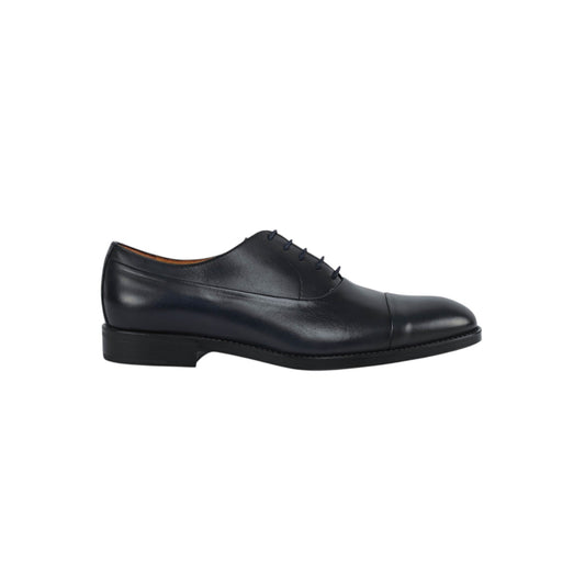 TESTONI 1929 "Salerno" Oxford Shoes Vintage Calf Navy 8 UK / 9 US / 42 IT