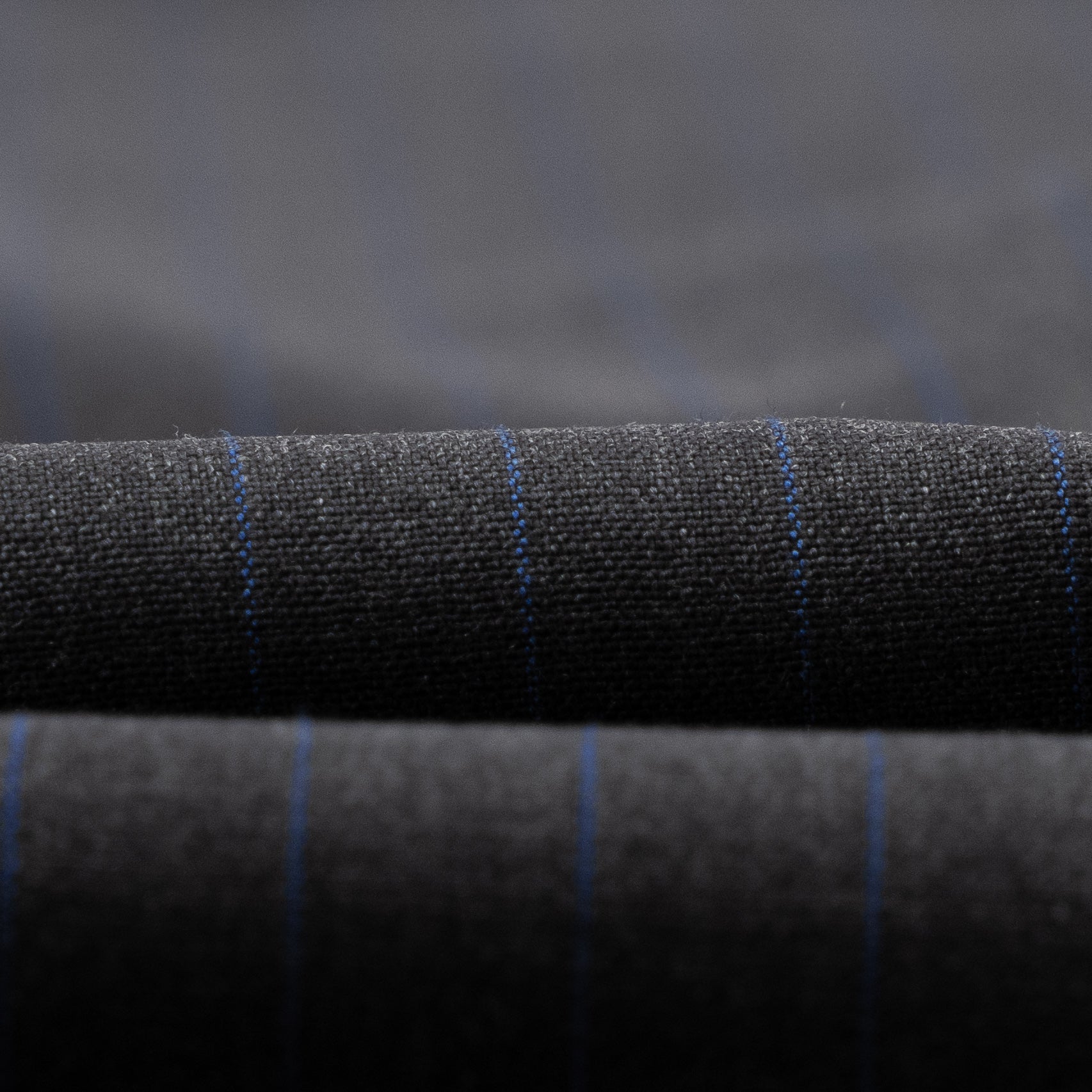 CESARE ATTOLINI NAPOLI 3/2 Roll Suit Gray Wool 120's Pinstripe 42 US / 52 IT