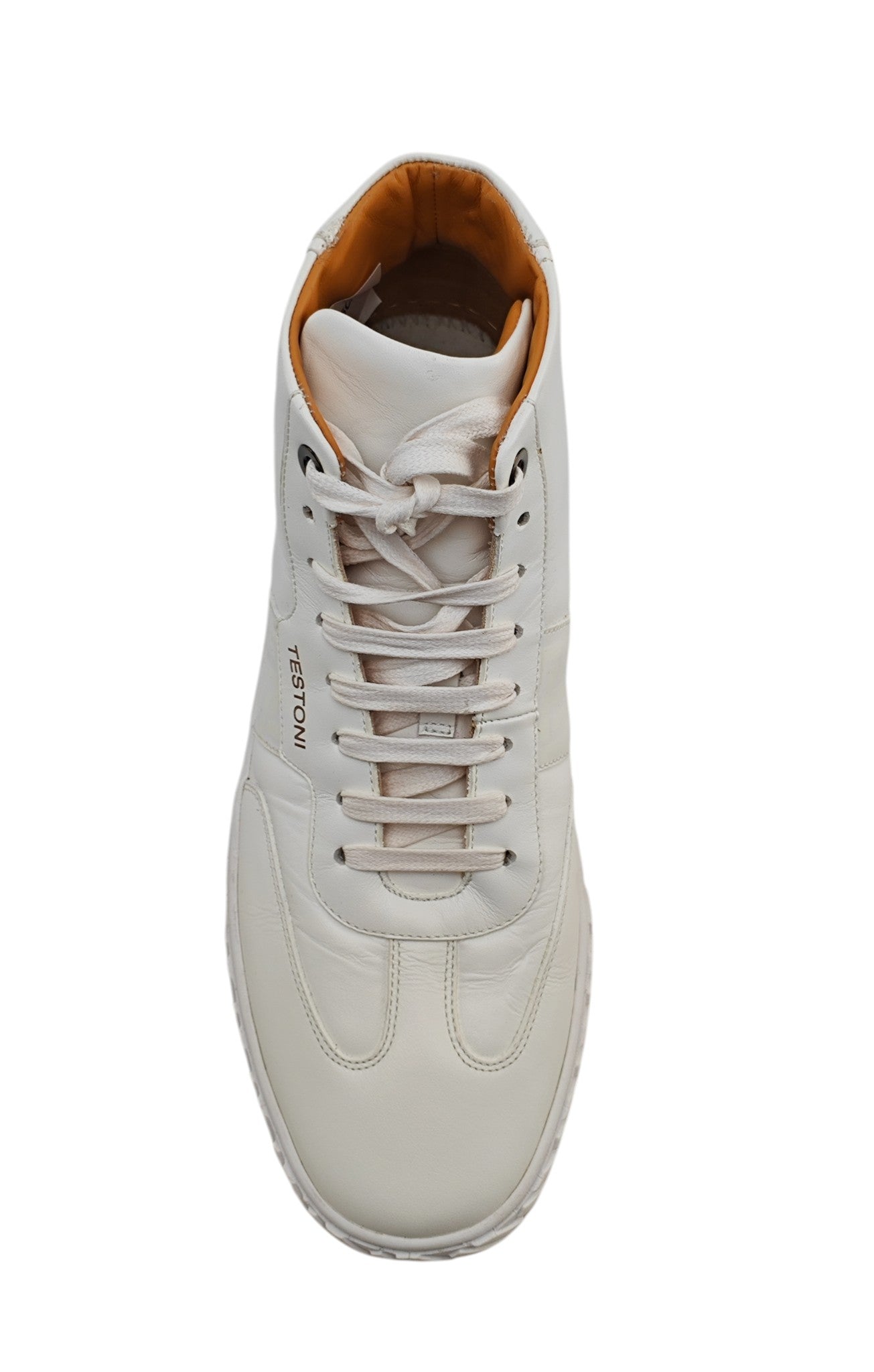 TESTONI Ravenna High Top Sneaker in pelle Nappa 8 UK / 9 US / 42 IT