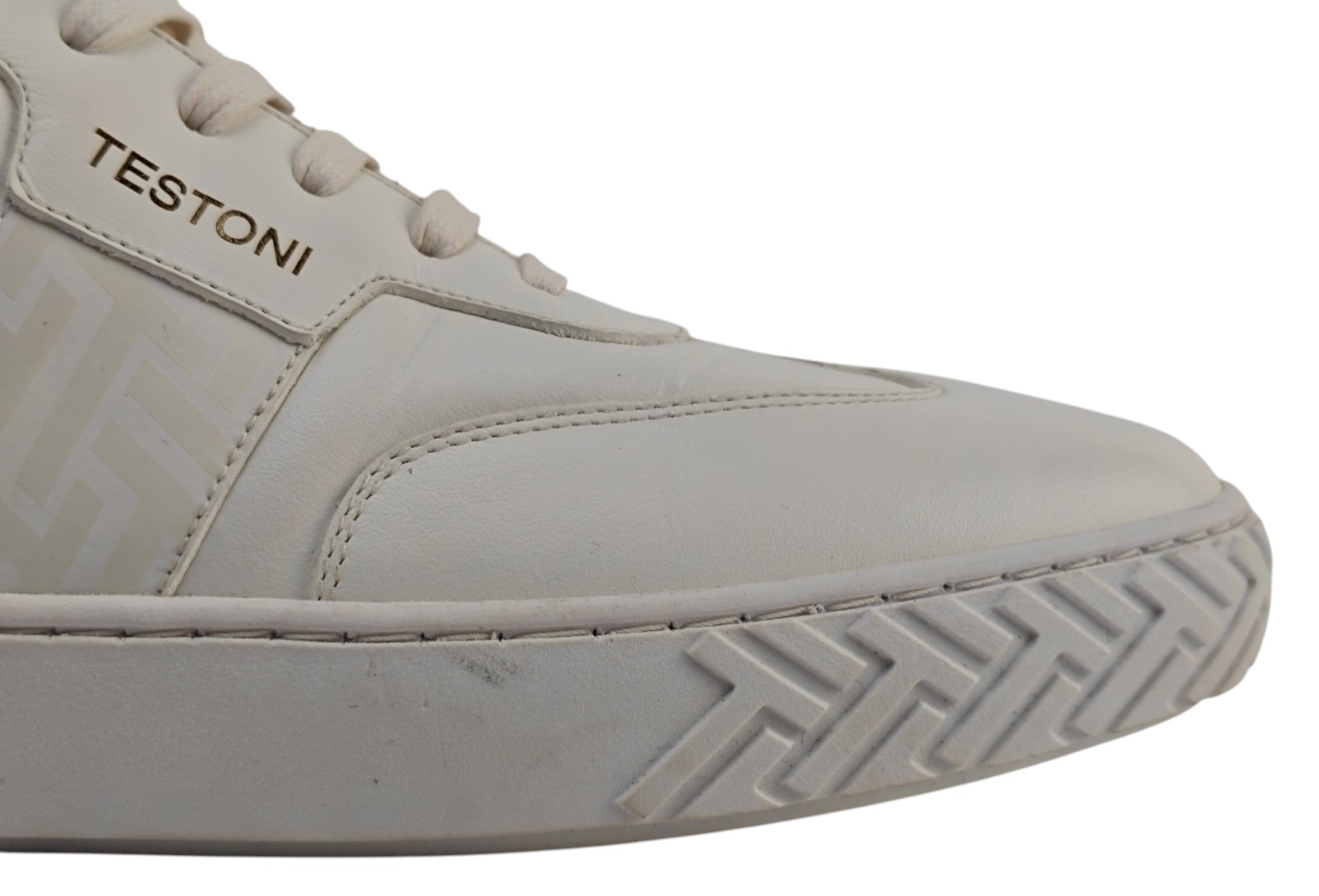 TESTONI Ravenna High Top Sneaker in pelle Nappa 8 UK / 9 US / 42 IT