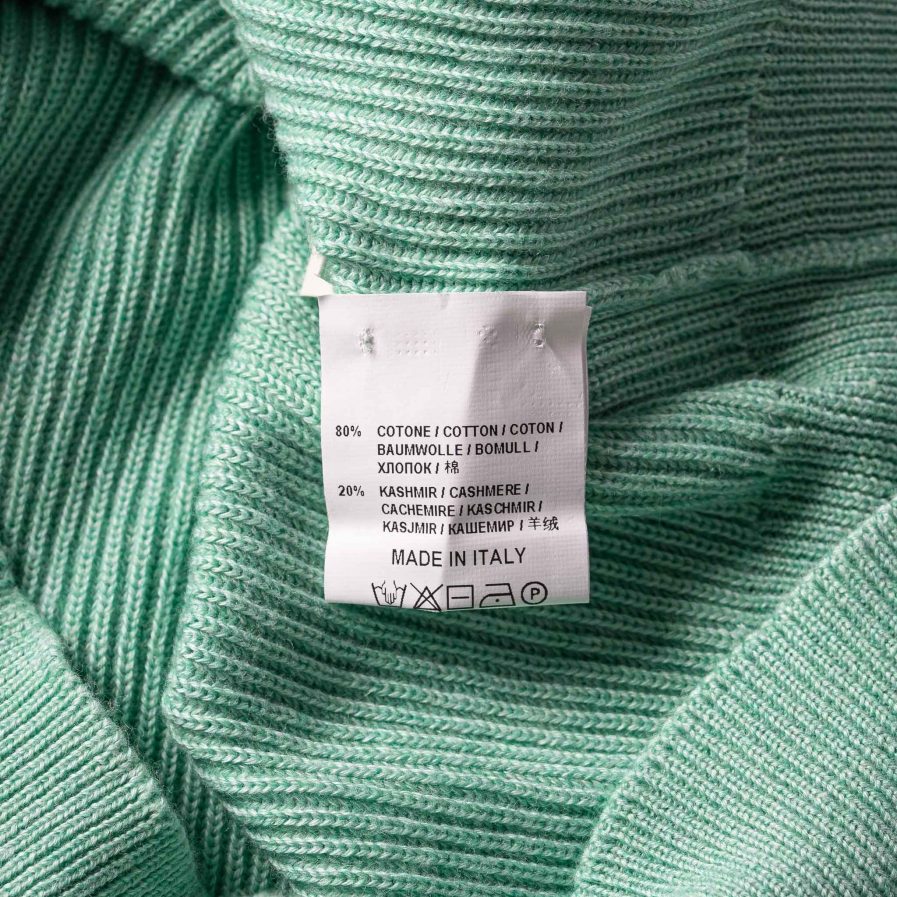 Luxury Knitwear FIORONI CASHMERE Sweater Green Mojito SEA CASHMERE 40 ...