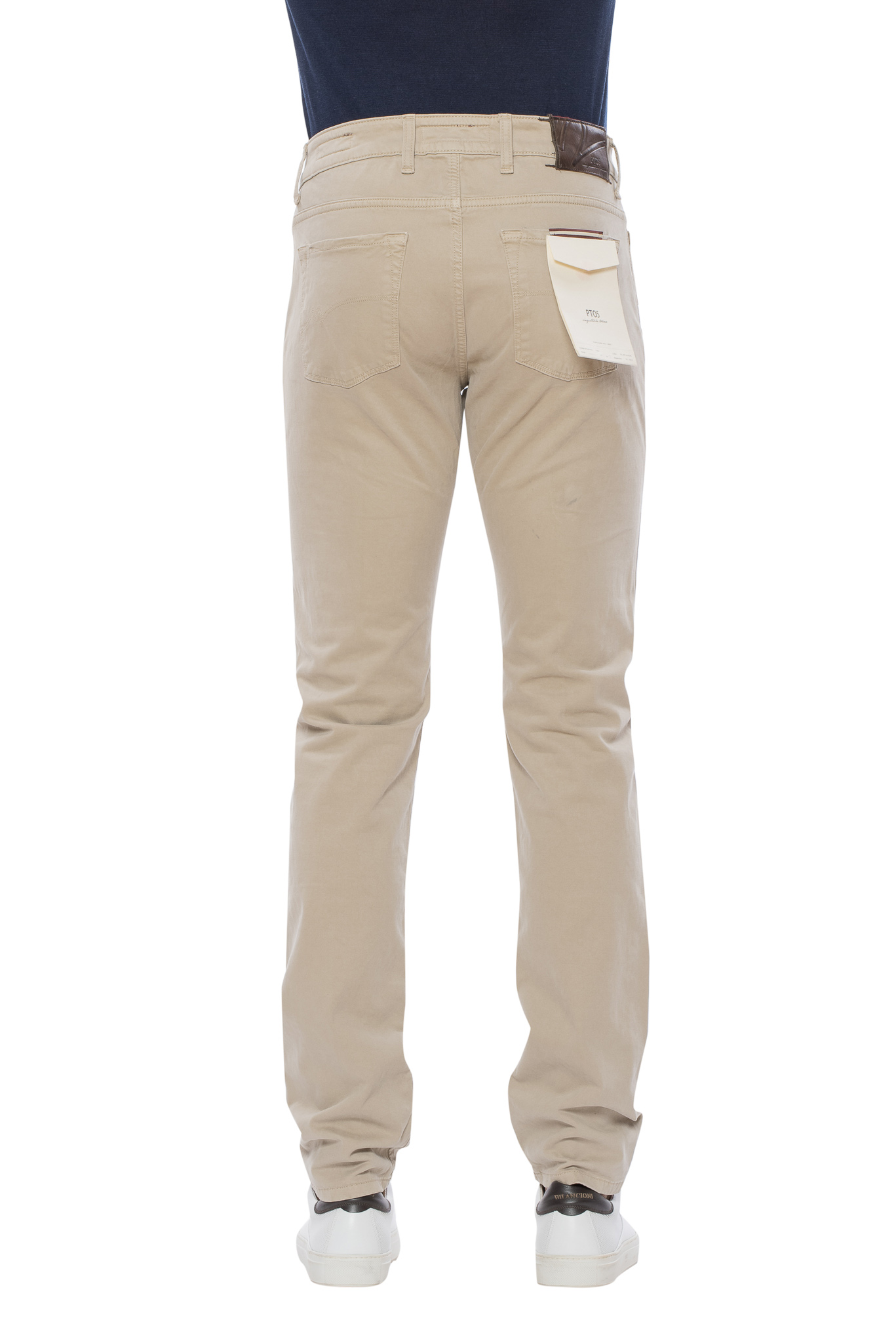 260$ Trousers Pants Jeans Beige Cotton Slim Fit 31 US / 47 EU - Luxgentleman